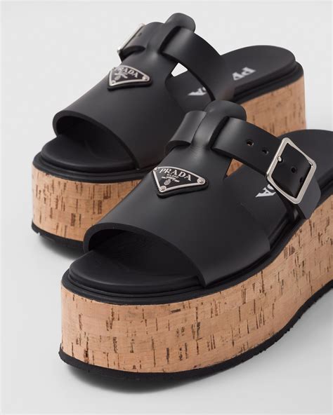 prada sandalen dames|prada platform sandals women.